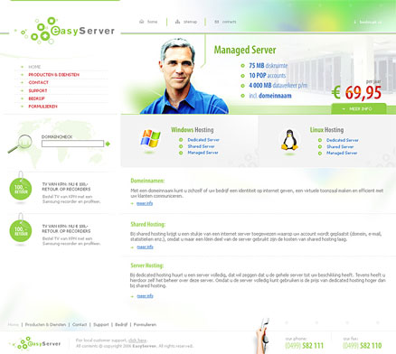 design website EasyServer