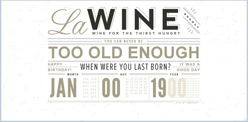 Webdesign trends in 2013: voorbeeld van typografie in plaats van afbeeldingen Webdesign trends in 2013: voorbeeld van typografie in plaats van afbeeldingen