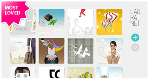 Webdevelopment trends 2013: horizontal scrolling functie met grote button Webdevelopment trends 2013: horizontal scrolling functie met grote buttons
