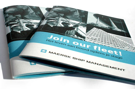 Brochure design maersk