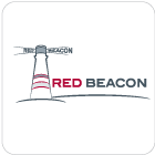 red beacon logo ontwerp