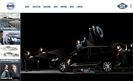 Website voor Volvo Cars Nederland - homepage