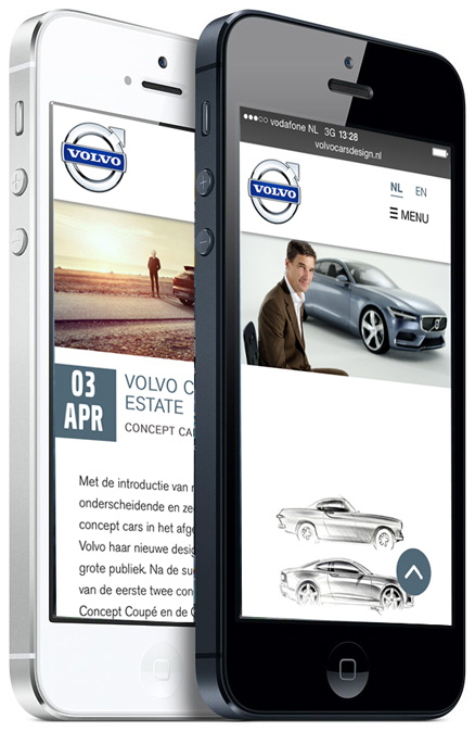  Volvo Cars Nederland - iPhone design