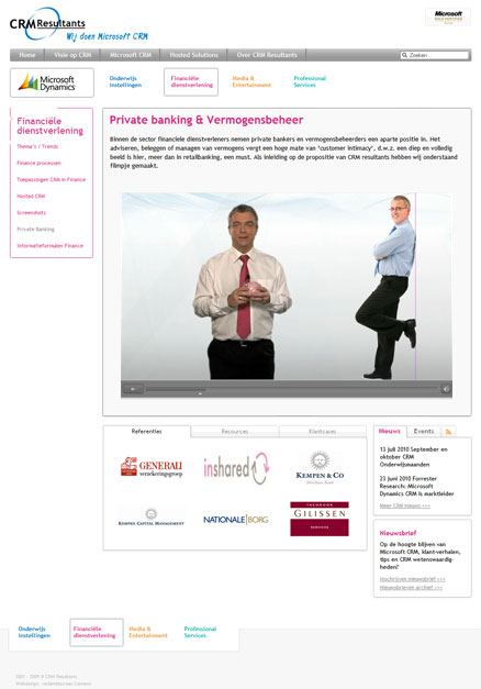 CRMR Webdesign Online video