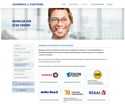 Webdesign Mandema & Partners > Relaties