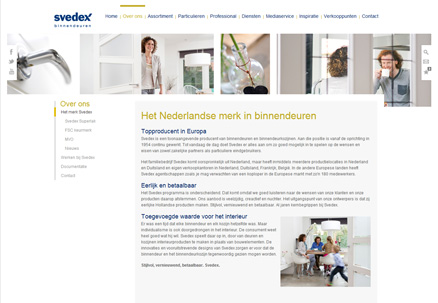 Svedex informatie webdesign