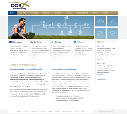 Website maken voor GGB