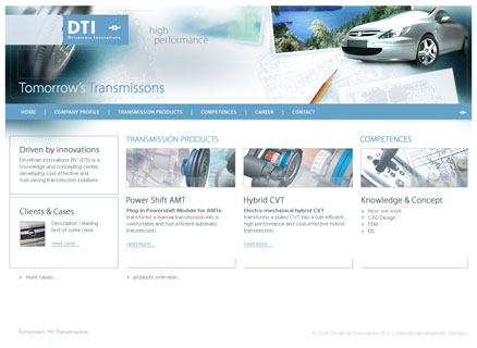 Website bouwen technologiebedrijf