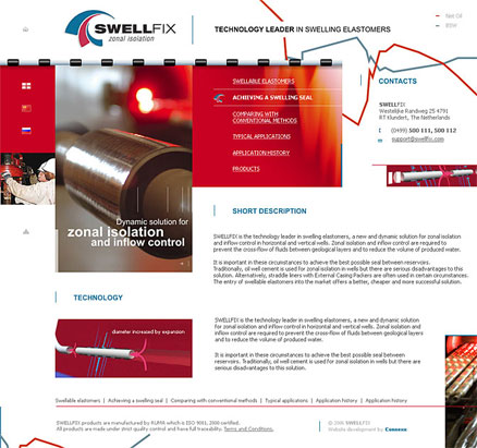 huisstijl van website swellfix